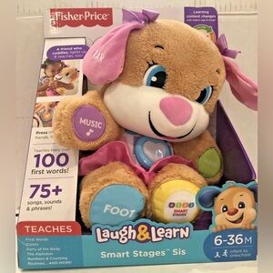 fisher price laugh and learn puppy In Box